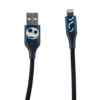 Nightmare Before Christmas Jack Bats Lightning Cable 2M