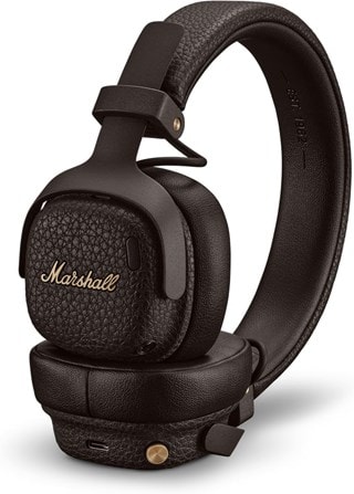Marshall Milton Brown Active Noise Cancelling Bluetooth Headphones
