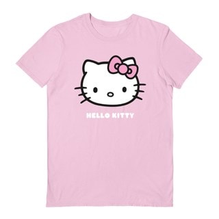 Hello Kitty Bow Sanrio Light Pink Tee