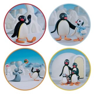 Pingu Set Of 4 Coasters