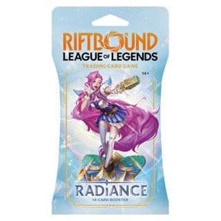 Radiance Sleeved Booster Pack Riftbound League Of Legends Trading Cards