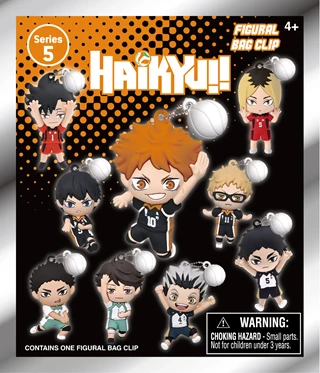 Haikyuu! Series 5 Bag Clips
