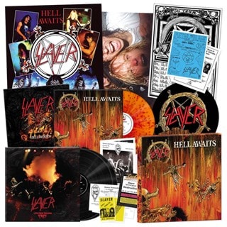 Hell Awaits - 40th Anniversary Edition Fire Splatter + Black 3LP