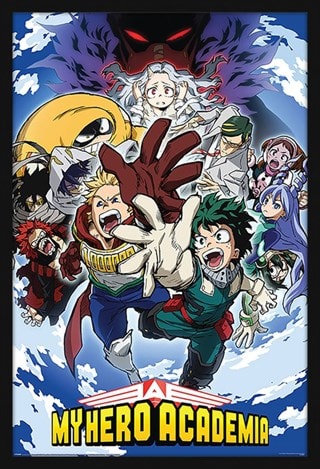 Reach Up My Hero Academia Framed Maxi Poster