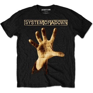 System Of A Down Self Titled Album Cover Black Tee