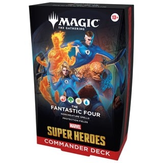 Marvel Super Heroes Commander Deck The Fantastic Four Magic The Gathering Trading Cards