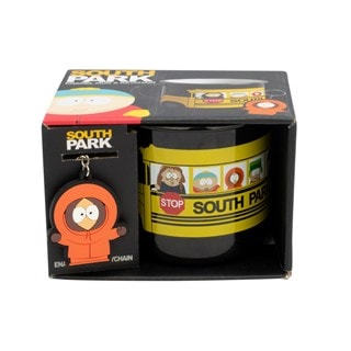 Enamel Mug & Keyring South Park Gift Set