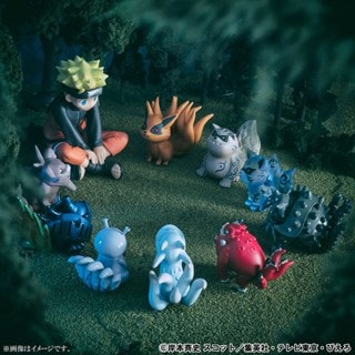 Gaiden Uzumaki Naruto & Biju Naruto Shippuden Mega House G.E.M. Series Figurine Set