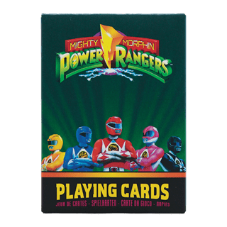 Power Rangers Playing Cards