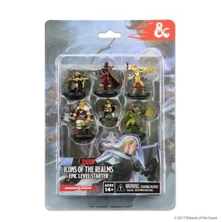 Epic Level Starter Dungeons & Dragons Icons Of The Realms Figurines
