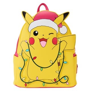 Holiday Pikachu Pokemon Loungefly Mini Backpack