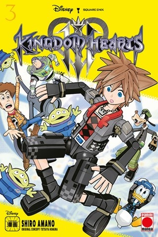 Kingdom Hearts III Volume 3 Manga
