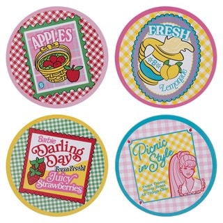 Barbie Set Of 4 Coasters