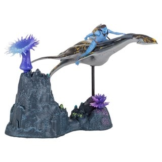 Neteyam & Ilu Avatar - Way Of Water Deluxe Figurine