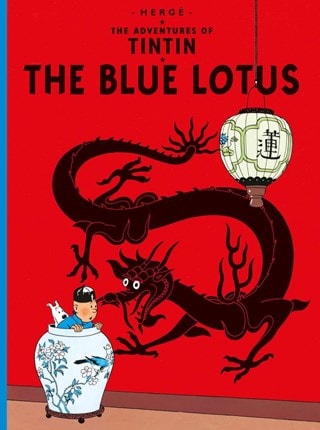 The Adventures of Tintin: The Blue Lotus Paperback By Herge