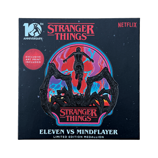 Stranger Things Eleven & Mind Flayer Limited Edition Medallion