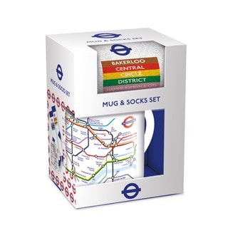 Tube Map TFL Mug & Sock Set
