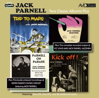 Two Classic Albums Plus: Trip to Mars/Jack Parnell Selection/Parnell On Parade/Kick Off!