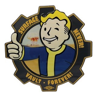 Vault Boy Fallout Resin Plaque