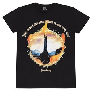 Great Eye Lord Of The Rings Black Tee