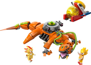 Super Shadow vs Biolizard Sonic The Hedgehog LEGO