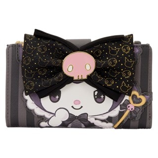 Kuromi 20th Anniversary Sanrio Loungefly Bi-Fold Wallet