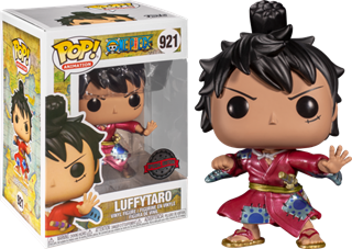 Metallic Luffy In Kimono (921) One Piece Pop Vinyl