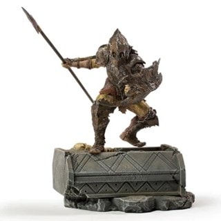 Armored Orc Lord Of The Rings Iron Studios Figurine
