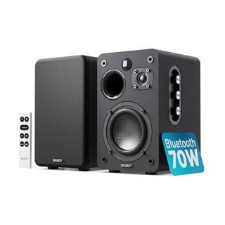 Majority D70X Black Bluetooth Bookshelf Speakers