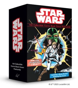 Star Wars Comics 100 Collectible Comic Book Cover Postcard Box