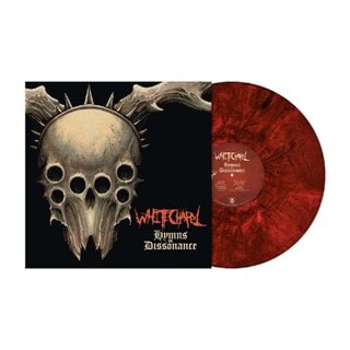 Hymns in Dissonance - Crimson Red With Black Swirls Vinyl