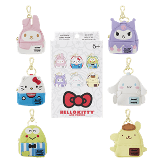 Hello Kitty Classic Loungefly Bag Charm Assortment