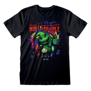 Roll The Dice Nightmare Before Christmas Black Tee