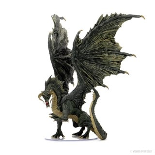 Adult Black Dragon Dungeons & Dragons Icons Of The Realms Premium Figurine