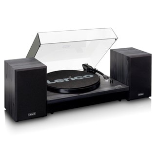 Lenco LS-301 Black Turntable & Speakers (hmv exclusive)