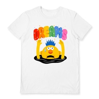 Dreams Don't Hug Me I'm Scared White Tee