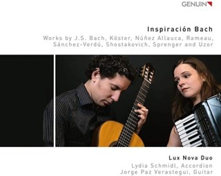 Inspiracion Bach: Works By J. S. Bach, Koster, Nunez Allauca...