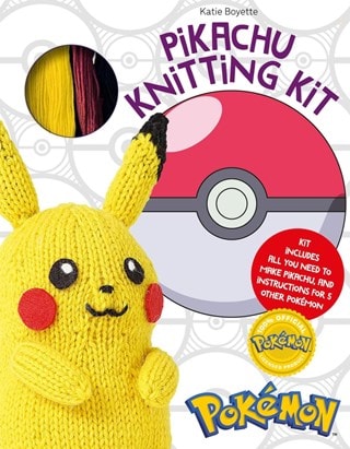 Pikachu Pokemon Crochet Kit