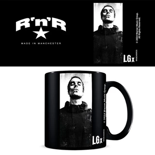 Liam Gallagher R'n'R Made In Manchester Black Mug