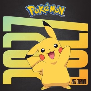 Pokemon 2027 Square Calendar