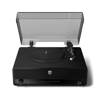 Philips The Stevie Black Bluetooth Turntable