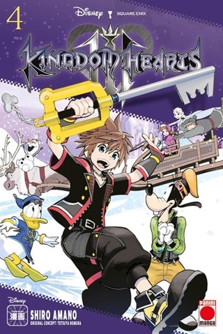 Kingdom Hearts III Vol. 4 Paperback By Shiro Amano & Tetsuya Nomura