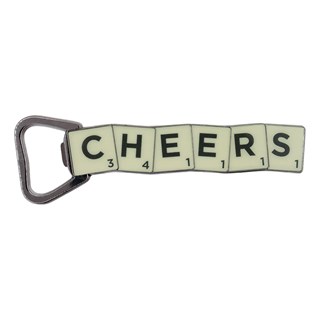Scrabble Cheers Magnetic Bottle Opener