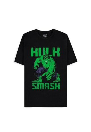 Hulk Smash Black Tee
