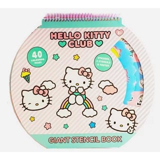 Hello Kitty Giant Stencil Book