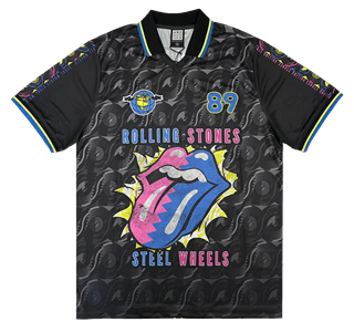 Rolling Stones Steel Wheels Rock FC Premium Jersey