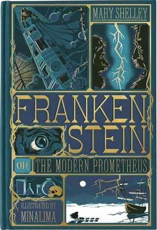 Frankenstein: MinaLima Deluxe Illustrated Edition Hardback By Mary Shelley