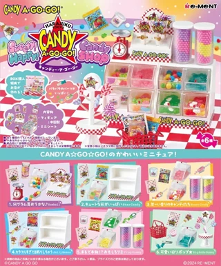 Candy A Go Go Re-Ment Blind Box