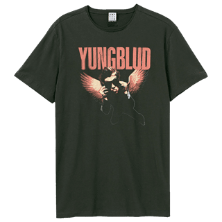 Yungblud Wings Charcoal Tee