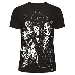 Miss Panda & White Killer Panda Ladies Fit Tee